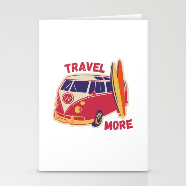 Travel, MORE! Stationery Cards