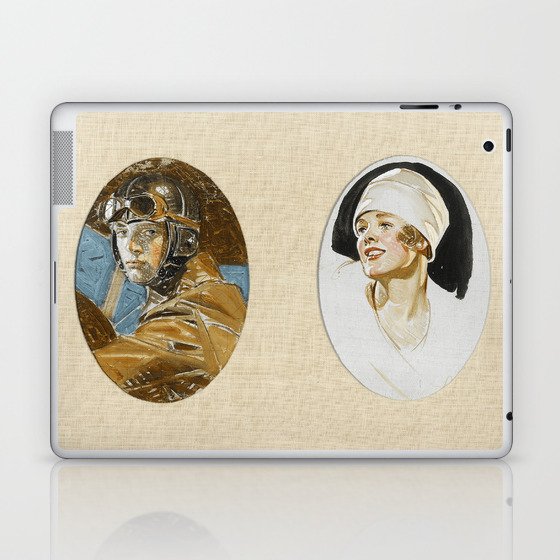 The airman and his wife Laptop & iPad Skin