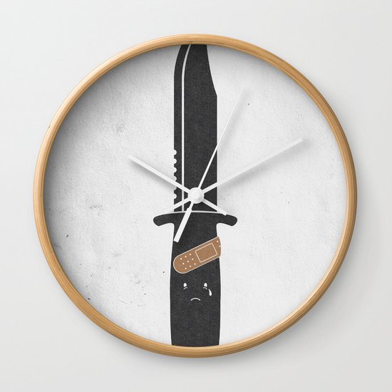 I Cut Myself Wall Clock
