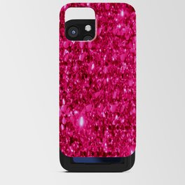 SparklE Hot Pink iPhone Card Case