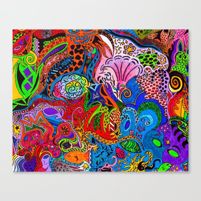 Dreaming in Color Canvas Print