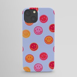 Smiling faces pattern no2 iPhone Case
