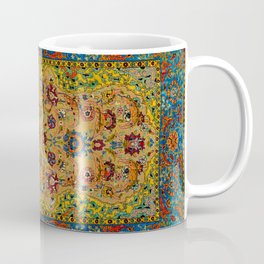 Hereke Vintage Persian Silk Rug Print Mug