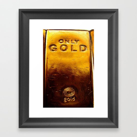 Gold Framed Art Print