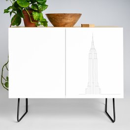 Empire state Building - New York City Credenza