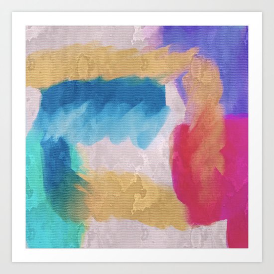 Untitled Abstract Digital Painting Art Print