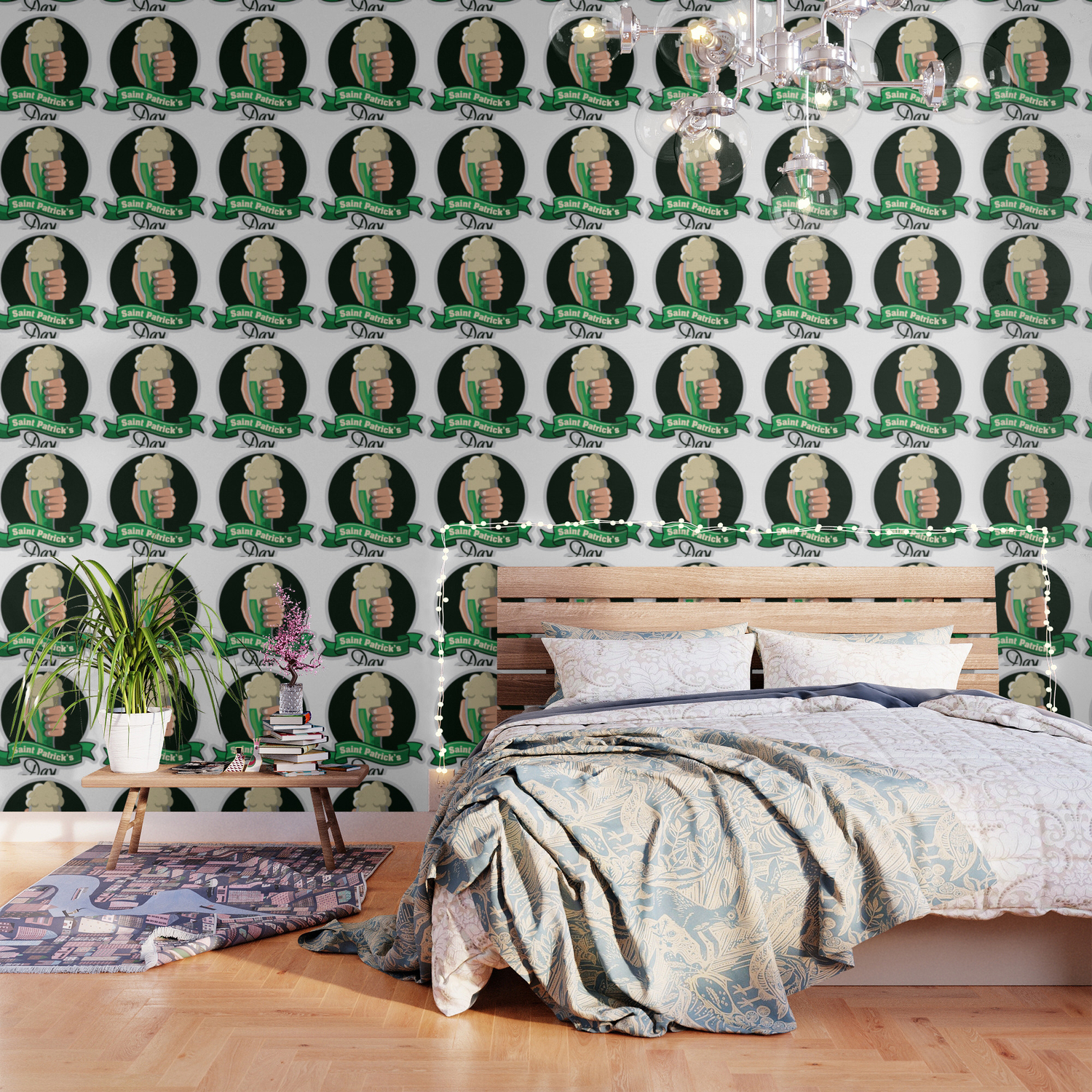 Irish St Patricks Beer Mug Irishman Wallpaper By Kanigdesigns