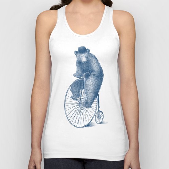 Morning Ride - Blue Option Unisex Tank Top