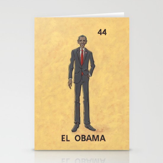 EL OBAMA Stationery Cards