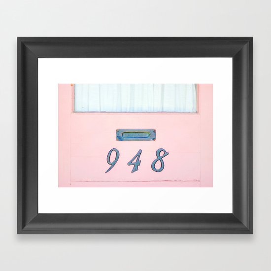Every Letter Framed Art Print