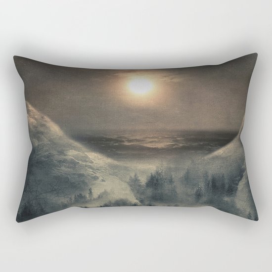 Hope in the moon Rectangular Pillow