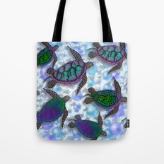 SEA OF TURTLES Tote Bag