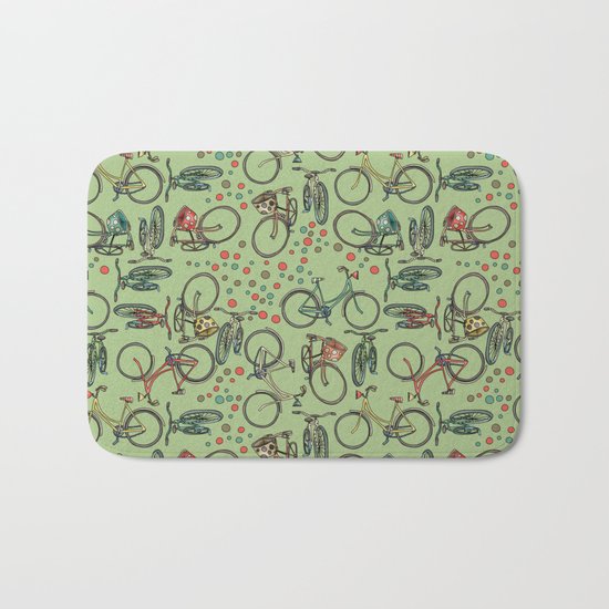 Bikes Bath Mat
