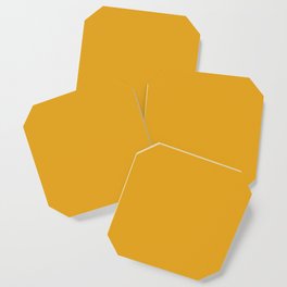 Color Mustard Coaster