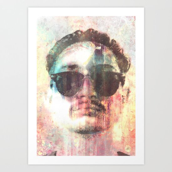 AUTOPORTRETIONUTNECHIFOR Art Print