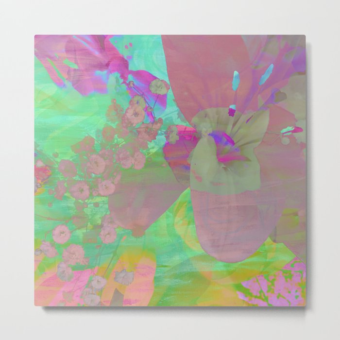 Floral Fantasy 3 Metal Print