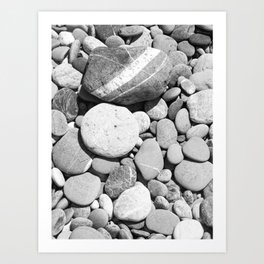 Sea Pebbles Art Print