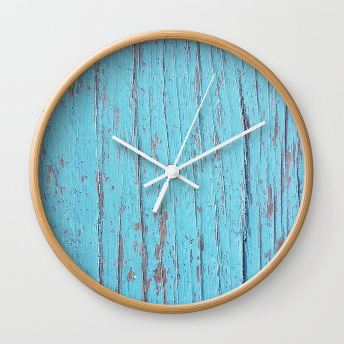 Kissed by salty water Wall Clock