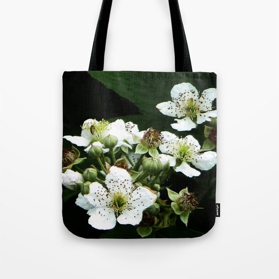 Fraises des bois Flowers Tote Bag