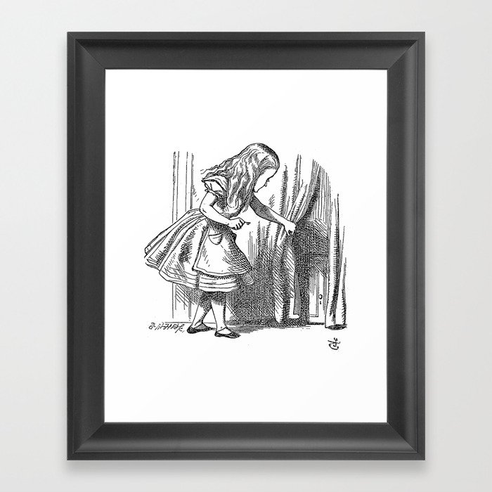 https://ctl.s6img.com/society6/img/xERboQSxztz5XlPVIIxEKr4200U/w_700/framed-prints/10x12/scoop-black/~artwork/s6-0019/a/7192056_9156768/~~/vintage-alice-in-wonderland-looking-for-the-door-antique-book-drawing-emo-goth-fantasy-gothic-framed-prints.jpg