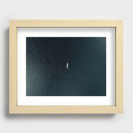 Kayak Recessed Framed Print