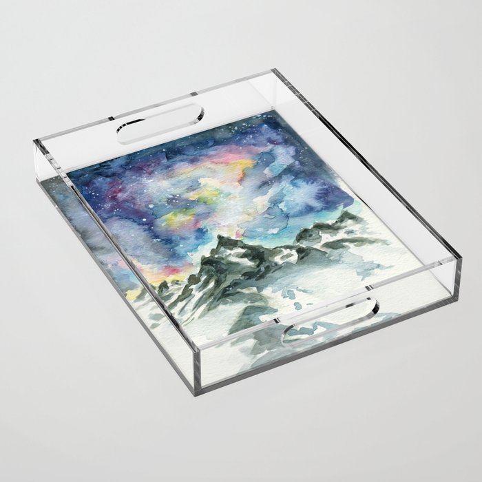 Matterhorn Mountain Acrylic Tray