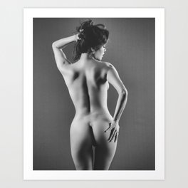 Very beautiful nude woman #K6323 Art Print