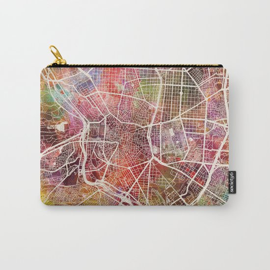 Madrid map Carry-All Pouch