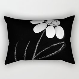 pebble flower Rectangular Pillow