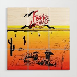 Fear and Loathing in Las Vegas- Desert Wood Wall Art