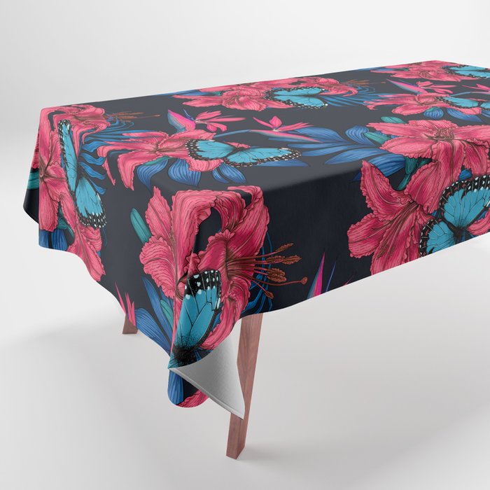 Tropical bouquet Tablecloth