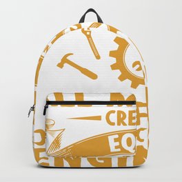 All Men Are Created Equal Only The Finest Become Engineers Backpack | Engineers, Aeronauticengineer, Quotes, Graphicdesign, Computer, Occupation, Engineering, Astronaut, Civilengineer, Engineer 
