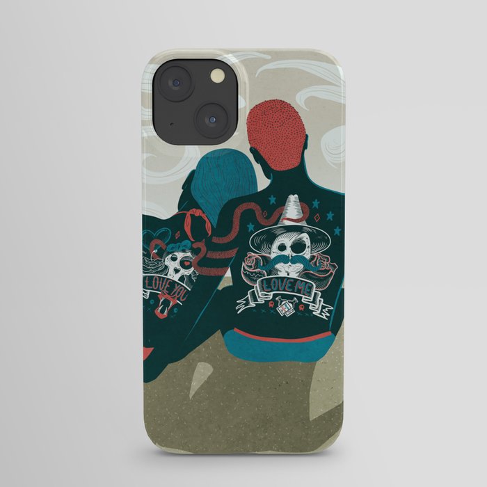 Love You / Love Me - Us and Them iPhone Case