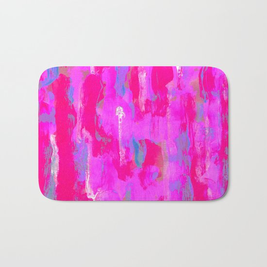Vibrant Pink Bath Mat
