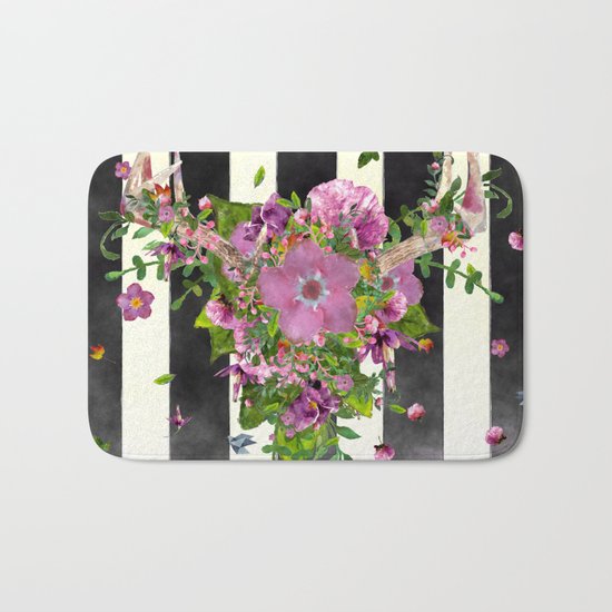 Deer Pattern 03 Bath Mat