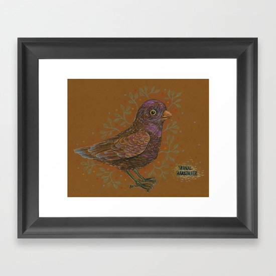 Vernal Harbinger Framed Art Print