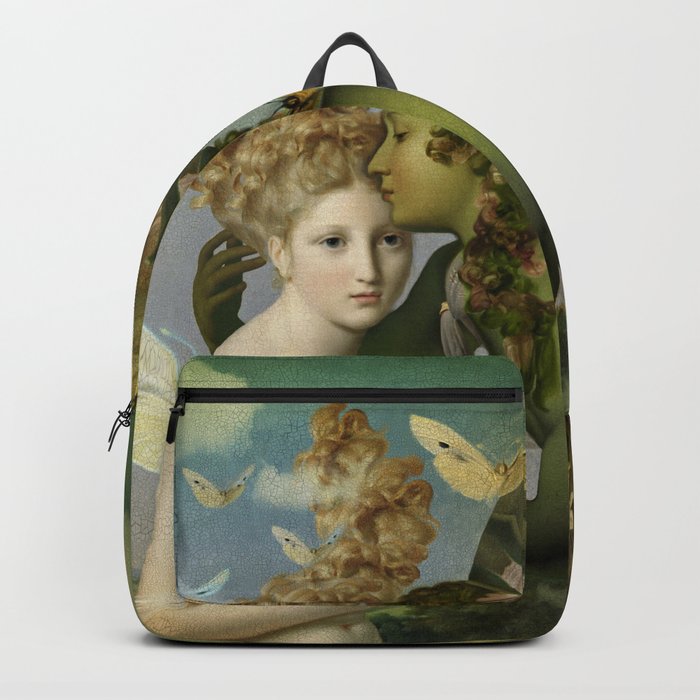 "The body, the soul and the garden of love" Backpack