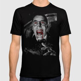 Christopher Lee Dracula Horror Movie Monsters T Shirt