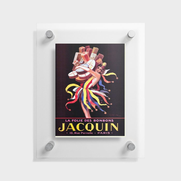 Vintage poster - Jacquin Floating Acrylic Print