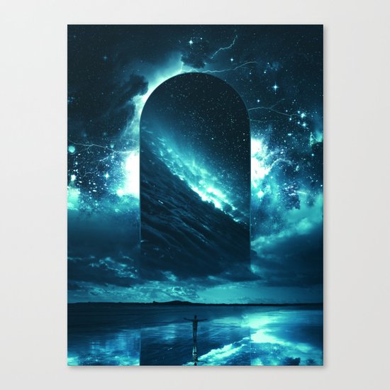 Cosmic Storm Canvas Print