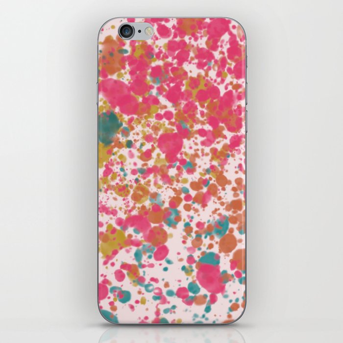 Colorful Splatters iPhone Skin
