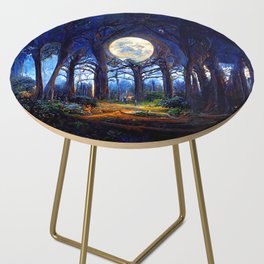 During a full moon night Side Table