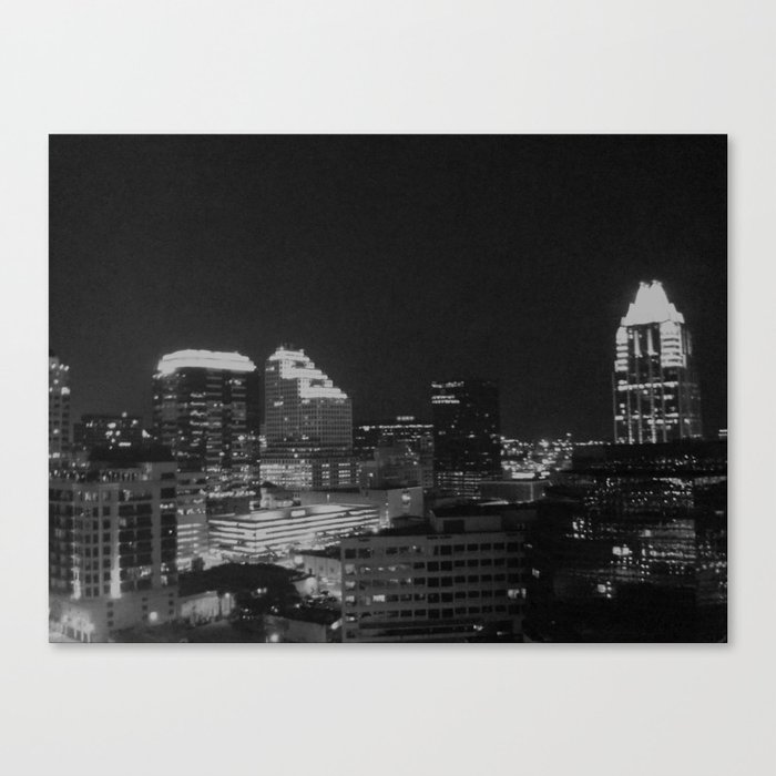 Austin Skyline Canvas Print