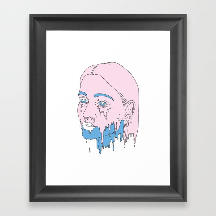 Girlscream. Framed Art Print