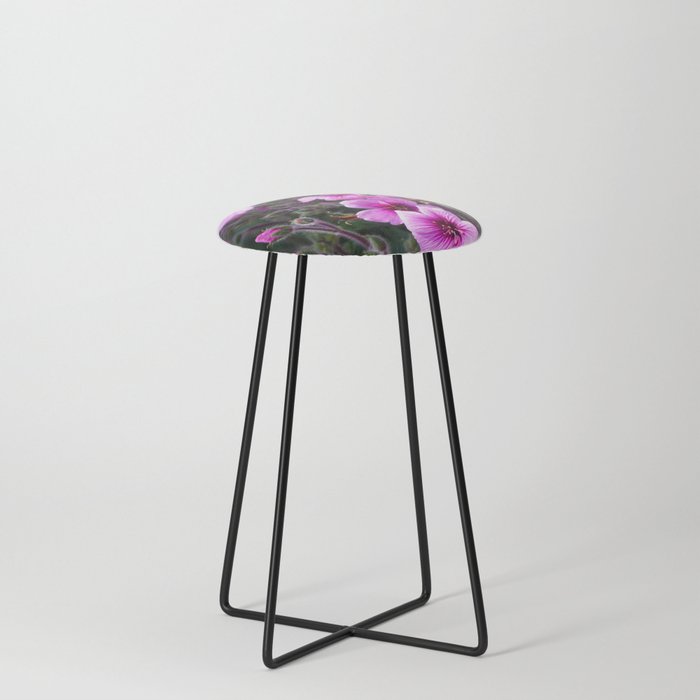 Beauty on The Rock Counter Stool