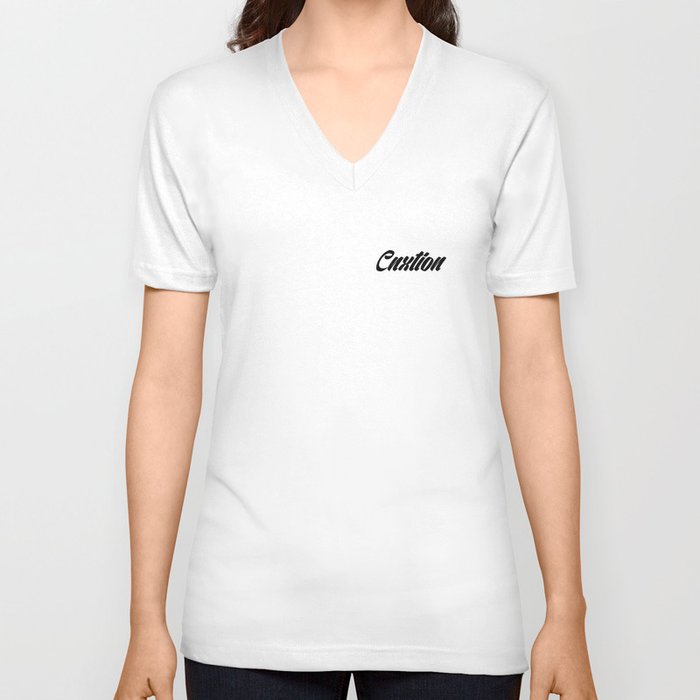 Cnxtion Logo V Neck T Shirt