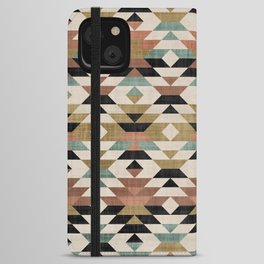 Southwestern Pattern, Boho Prints iPhone Wallet Case
