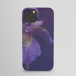Purple Iris. iPhone Case