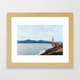 Golden Gate Bridge Framed Art Print