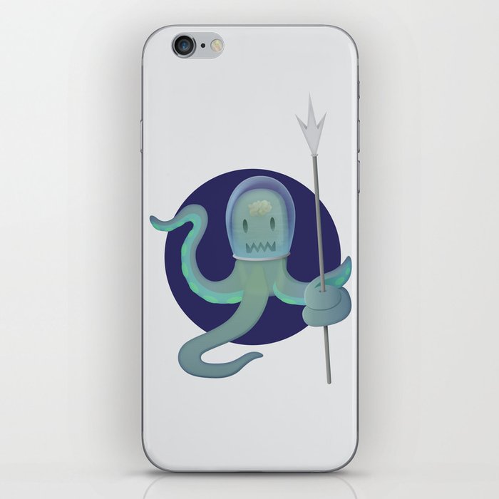 Lil Alien - Squiddy  iPhone Skin